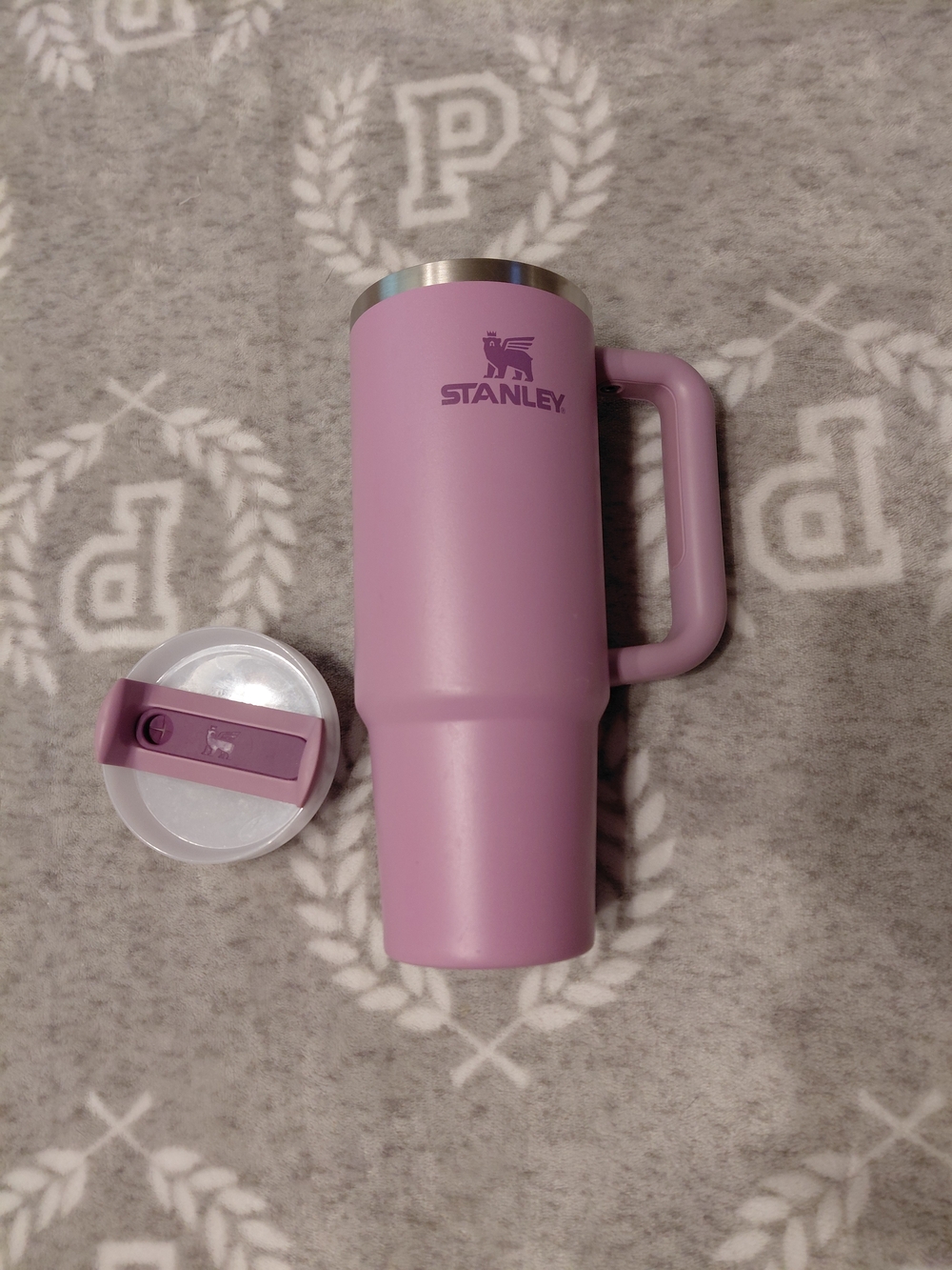 Stanley Pink Travel Mug with Handle - Insulated Drink Tumbler 30 Oz.